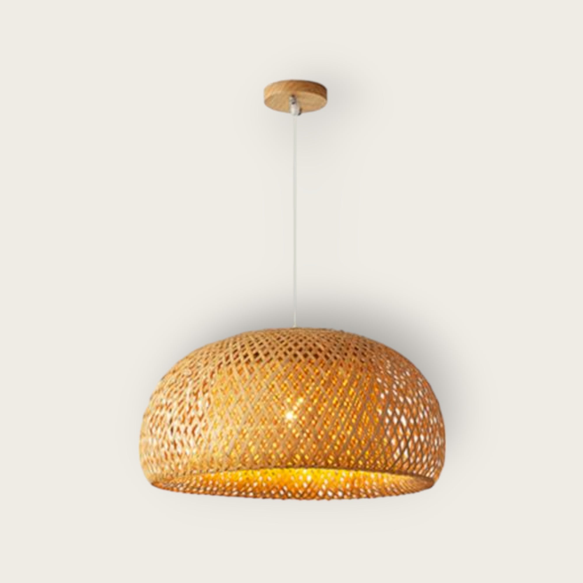 Bamboo Woven Simple Japanese Creative Pastoral Chandelier