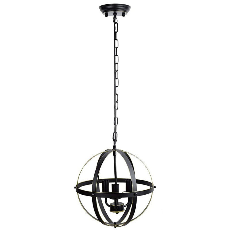 Retro Industrial Style Wrought Iron Lamp Creative Home
